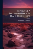 Report Of A Reconnaissance In Trans-pecos Texas: North Of The Texas And Pacific Railway... 1275590497 Book Cover