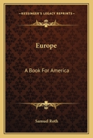 Europe: A Book For America 0548483426 Book Cover