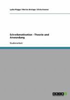 Schreibmotivation. Theorie Und Anwendung 3638813924 Book Cover