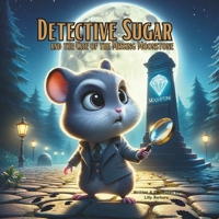 Detective Sugar and the Case of the Missing Moonstone: A Story Book About Hamster For Kids (Detective Sugar: Hamster Mysteries for Young Sleuths) B0D81CJFYV Book Cover