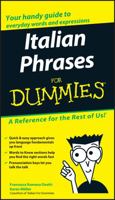Italian Phrases for Dummies (For Dummies (Lifestyles Paperback)) 0764572032 Book Cover