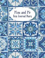 Mom And Me Boys Journal Diary: Mother Son Guided Journal With Prompts 1075256046 Book Cover