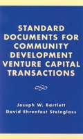 Standard Documents for Community Development Venture Capital Transactions 0761820906 Book Cover