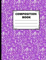 Purple Composition Notebook Journal Paperback 140 Pages 197016364X Book Cover