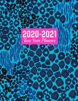 2020-2021 Two Year Planner: Cute Calendar Year Vision Planner (January 2020 - December 2021) - Monthly and Weekly Schedule Organizer and Journal Art Cover 00023189 1712863339 Book Cover