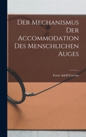 Der Mechanismus der Accommodation des Menschlichen Auges 1018278249 Book Cover