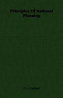 Principles of National Planning 1406700355 Book Cover