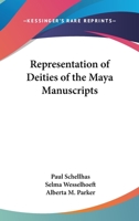 Representation Of Deities Of The Maya Manuscripts 1475257023 Book Cover