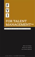 fyi for talent management (lominger the leadership architects, 2004) 0974589225 Book Cover