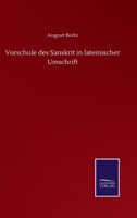 Vorschule des Sanskrit in lateinischer Umschrift 3368491903 Book Cover