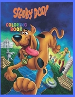 SCOOBY DOO: Scooby Doo Stoner Wonderful Trippy Psychedelic Coloring Books For Adult B09DDYVV11 Book Cover