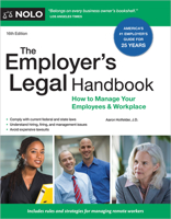 Employer's Legal Handbook, The: How to Manage Your Employees & Workplace 1413330916 Book Cover