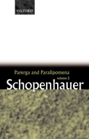 Parerga und Paralipomena II 1108436528 Book Cover
