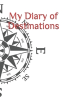 My Diary of Destinations- 100 pages of Vacation Planning 1655305808 Book Cover