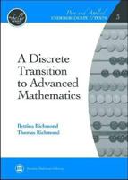 A Discrete Transition to Advanced Mathematics 0821847899 Book Cover