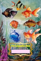 Fish Composition Book: Ruled Journal - Girl or Boy that loves Fishing | Document Science Facts on Farming or Fishes Faces & Eyes or Anatomy | Write on ... Hatchery Flies Management (Fishing & Hunting) 1674484747 Book Cover