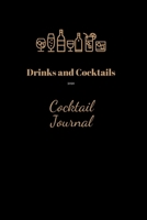 Cocktail Journal 2020: Cocktails: Recipe & Tasting Journal 1676631887 Book Cover