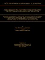 Encyclopaedia of International Aviation Law: Volume 3 English and French Version Version Englaise Et Francaise 2013 Edition 1466994525 Book Cover