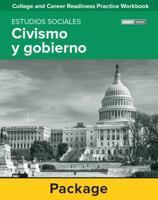 College and Career Readiness Skills Practice Workbook: Civics and Government Spanish Edition, 10-pack 0076755193 Book Cover