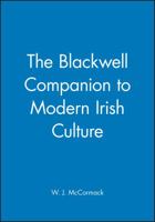 The Blackwell Companion to Modern Irish Culture 0631228179 Book Cover