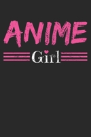 Notebook: Anime Girl Dot Grid 6x9 120 Pages 1692257536 Book Cover