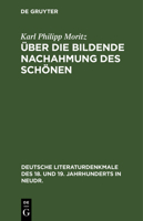 Ueber Die Bildende Nachahmung Des Schonen 3744601935 Book Cover