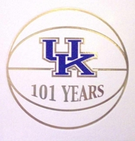 University of Kentucky Basketball, 101 Years 1563119242 Book Cover
