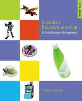 Canadian Entrepreneurship and Small Business Management 0070963304 Book Cover