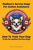 Madison's Service Dogs For Autism Assistance: How To Train Your Dog To Be An Autism Service Dog! 1778904033 Book Cover