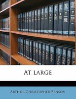 At Large 1514677725 Book Cover