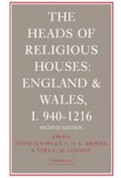The Heads of Religious Houses 0521118433 Book Cover
