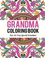 Grandma Coloring Book: Best Coloring Book Gift for Grandma 1537776568 Book Cover