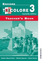 Encore Tricolore Nouvelle 3 Teacher's Book 0174403348 Book Cover