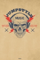 Jumpstyle Music Planner: Skull with Headphones Jumpstyle Music Calendar 2020 - 6 x 9 inch 120 pages gift 1657039307 Book Cover