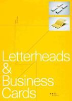 Letterheads & Business Cards (Pro Graphics) 2880463904 Book Cover
