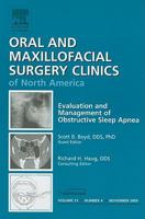 Evaluation and Management of Obstructive Sleep Apnea: Number 4 1437712517 Book Cover