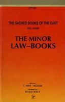 Minor Law Books: "The Sacred Books of the East" Vol.33 817536033X Book Cover