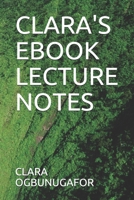 Clara's eBook Lecture Notes B094T626ZW Book Cover