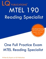 MTEL Reading Specialist: One Full Practice Exam - Free Online Tutoring - Updated Exam Questions 1649263937 Book Cover