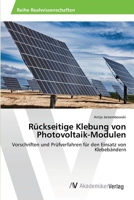 Ruckseitige Klebung Von Photovoltaik-Modulen 3639399471 Book Cover