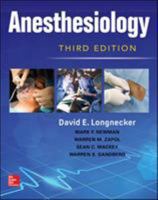 Anesthesiology 0071785132 Book Cover