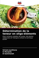 Détermination de la teneur en oligo-éléments 6203251038 Book Cover