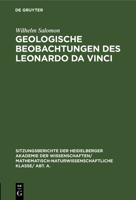 Geologische Beobachtungen des Leonardo da Vinci 3111189368 Book Cover