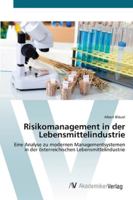 Risikomanagement in der Lebensmittelindustrie 3639457544 Book Cover