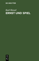 Ernst Und Spiel 3112346513 Book Cover