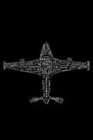 Airplane Themed Notebook: Airplane Themed Notebook Pilot Plane Journal for Pilots, Steward and Stewardess and Plane Model Builder, for coworkers and students, sketches ideas and To-Do lists, Medium Co 1078308160 Book Cover