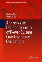 Analysis and Damping Control of Power System Low-Frequency Oscillations 1493979523 Book Cover