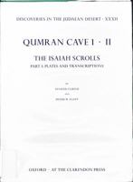 Discoveries in the Judaean Desert XXXII: Qumran Cave 1.II: The Isaiah Scrolls: Part 1 and 2 (Set) 0199263027 Book Cover