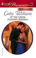 At the Greek Tycoon's Bidding 0373233159 Book Cover
