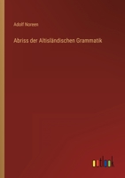 Abriss Der Altisl�ndischen Grammatik 1160281319 Book Cover